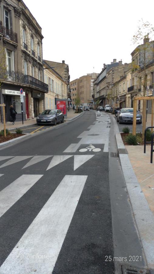 Studio En Duplex-Aircon-Terrasse-Parking-Calme Bordeaux Bagian luar foto