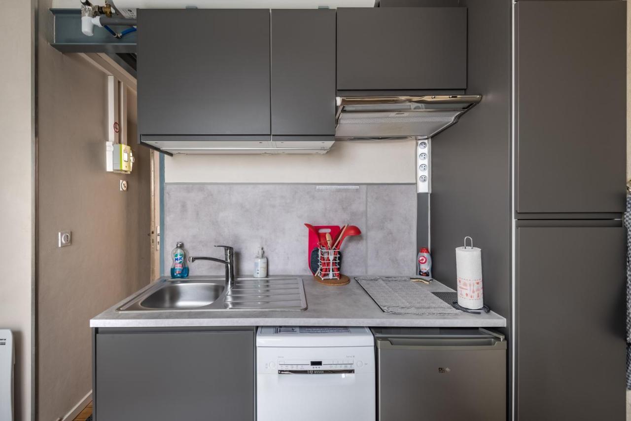 Studio En Duplex-Aircon-Terrasse-Parking-Calme Bordeaux Bagian luar foto