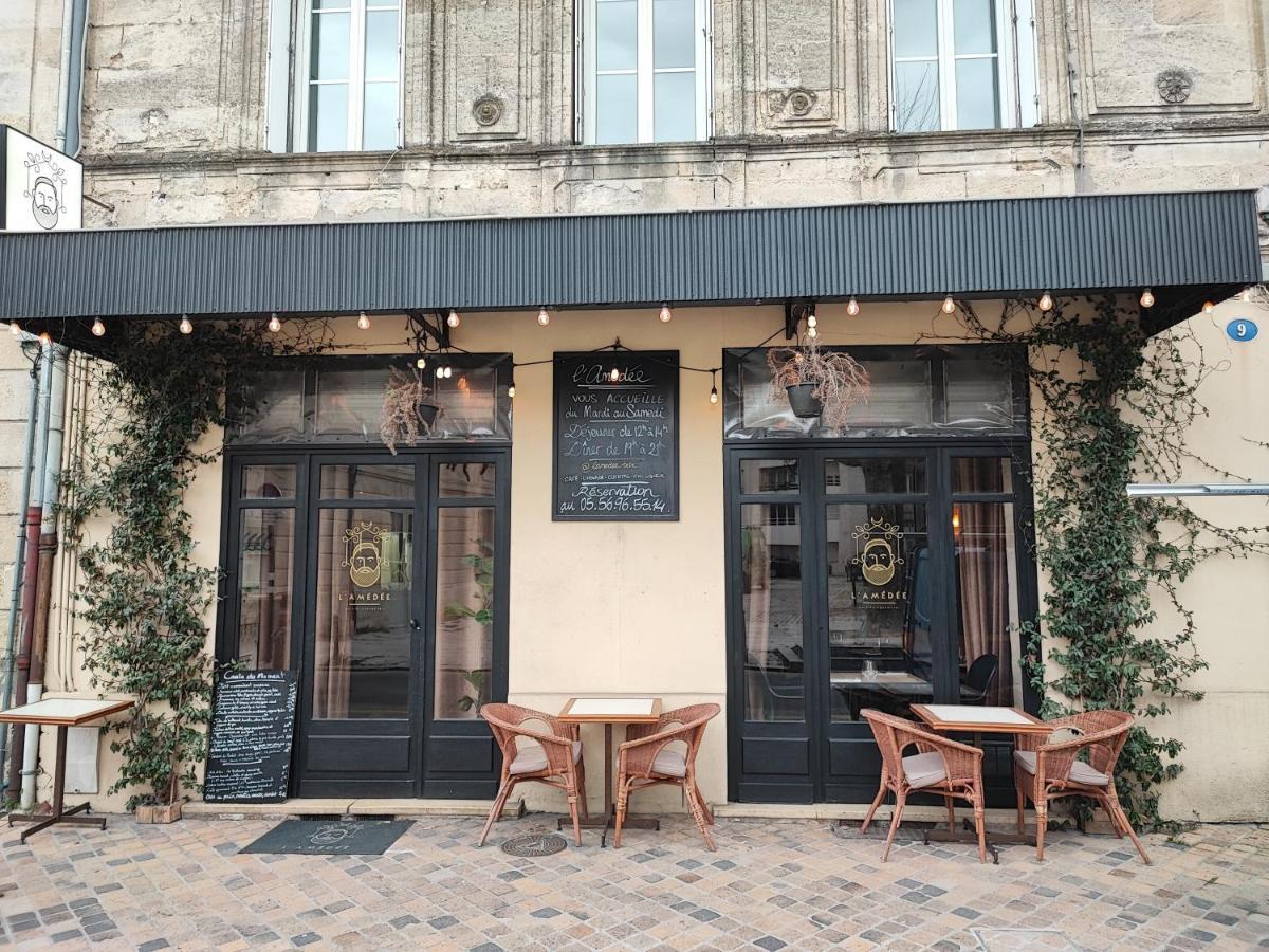 Studio En Duplex-Aircon-Terrasse-Parking-Calme Bordeaux Bagian luar foto