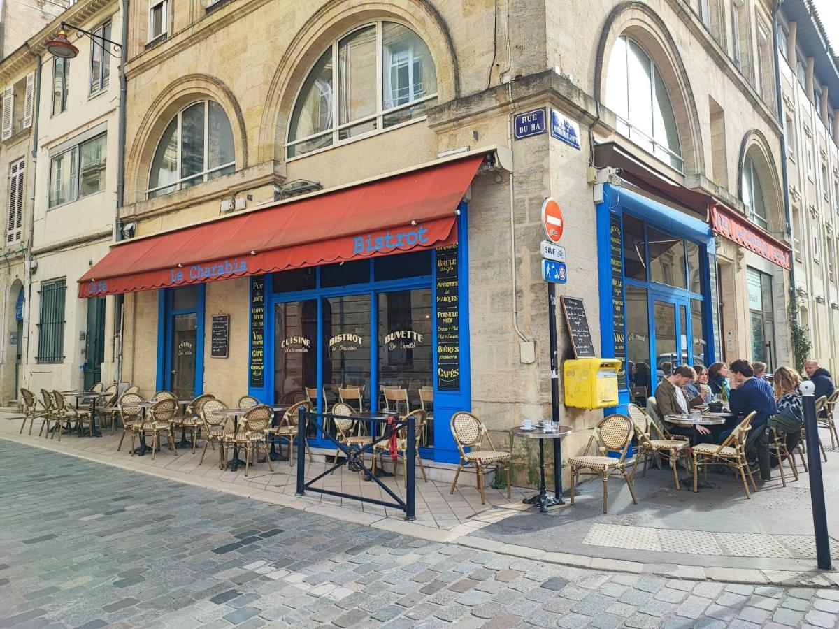 Studio En Duplex-Aircon-Terrasse-Parking-Calme Bordeaux Bagian luar foto